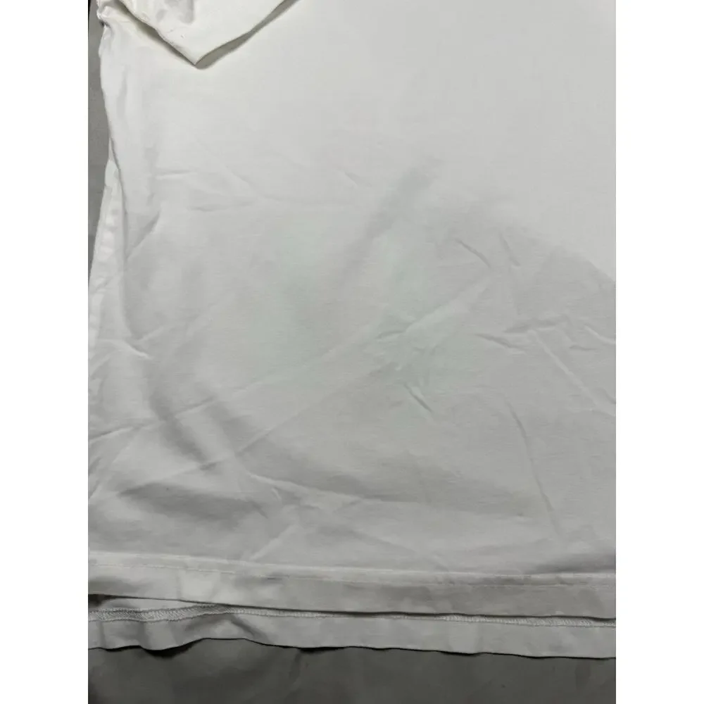 Orvis Polo Shirt XL White 100% Cotton Short Sleeve Classic Casual Made Peru - Picture 10 of 15